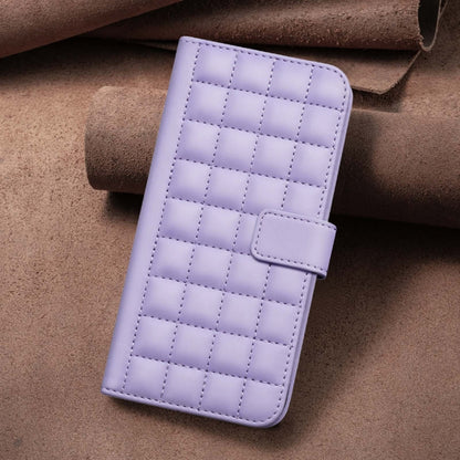 For Google Pixel 9 Square Texture Leather Phone Case(Purple) - Google Cases by PMC Jewellery | Online Shopping South Africa | PMC Jewellery | Buy Now Pay Later Mobicred