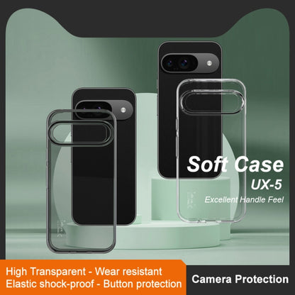 For Google Pixel 9 IMAK UX-5 Series Transparent Shockproof TPU Protective Phone Case(Transparent) - Google Cases by imak | Online Shopping South Africa | PMC Jewellery | Buy Now Pay Later Mobicred