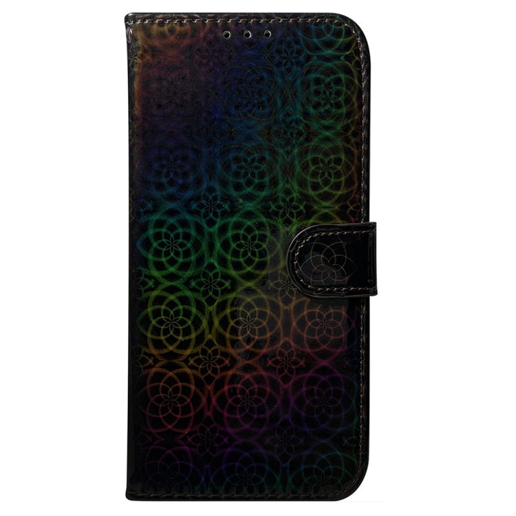 For Samsung Galaxy S25 Ultra 5G Colorful Magnetic Buckle Leather Phone Case(Black) - Galaxy S25 Ultra 5G Cases by PMC Jewellery | Online Shopping South Africa | PMC Jewellery | Buy Now Pay Later Mobicred