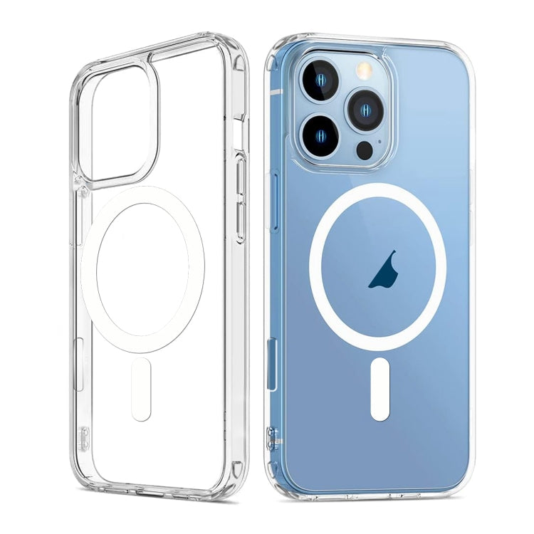 For iPhone 16 Pro Max ViLi MAG-C Series MagSafe Magnetic PC + TPU Phone Case(Transparent) - iPhone 16 Pro Max Cases by ViLi | Online Shopping South Africa | PMC Jewellery | Buy Now Pay Later Mobicred