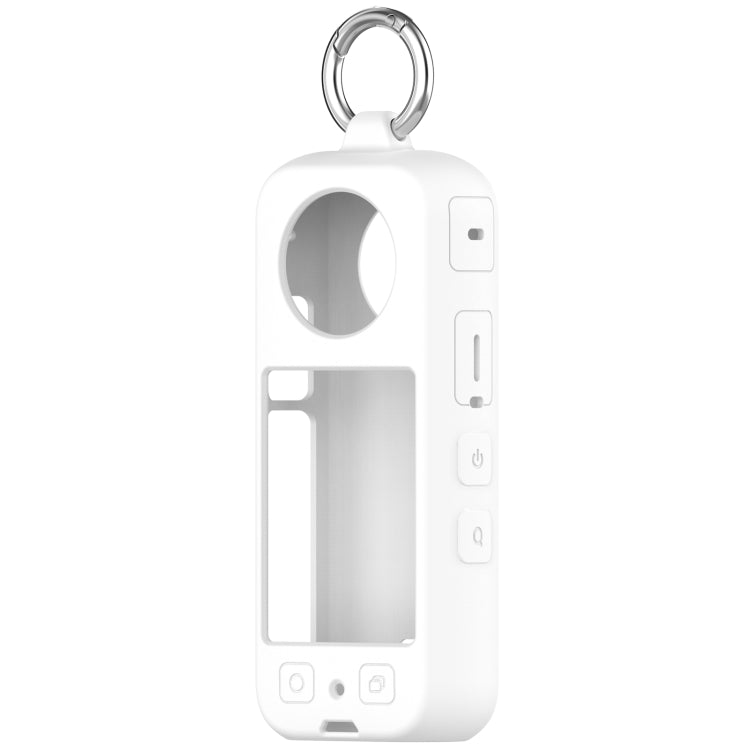 For Insta 360 X4 Portable Silicone Protective Case(White) - Case & Bags by PMC Jewellery | Online Shopping South Africa | PMC Jewellery | Buy Now Pay Later Mobicred