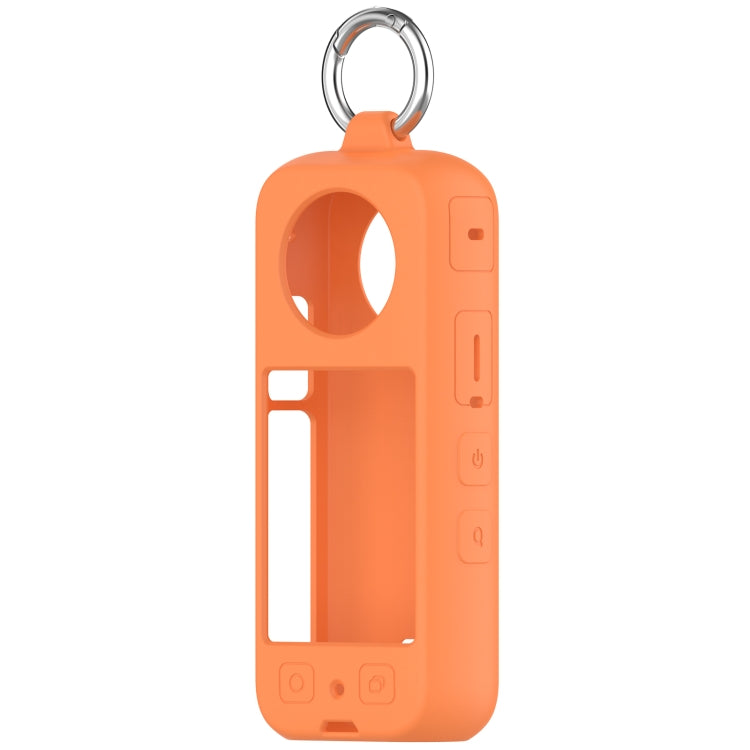 For Insta 360 X4 Portable Silicone Protective Case(Orange) - Case & Bags by PMC Jewellery | Online Shopping South Africa | PMC Jewellery | Buy Now Pay Later Mobicred