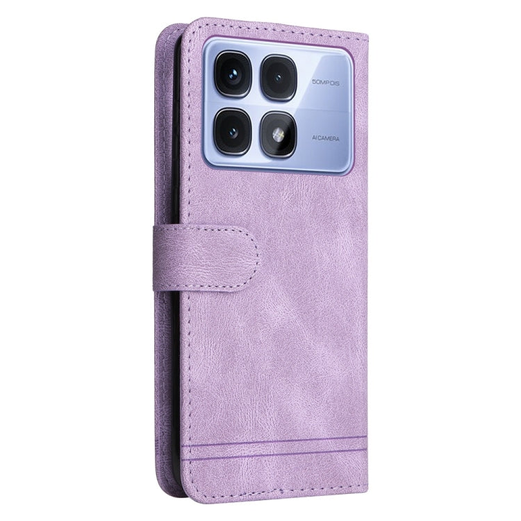 For Redmi K70 Ultra Skin Feel Life Tree Metal Button Leather Phone Case(Purple) - Xiaomi Cases by PMC Jewellery | Online Shopping South Africa | PMC Jewellery | Buy Now Pay Later Mobicred