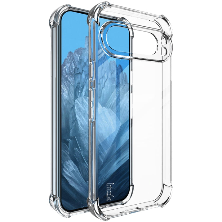 For Google Pixel 9 Pro XL imak Shockproof Airbag TPU Phone Case(Transparent) - Google Cases by imak | Online Shopping South Africa | PMC Jewellery | Buy Now Pay Later Mobicred