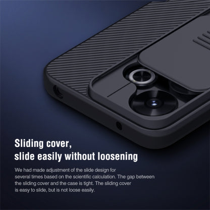 For Xiaomi Poco M6 4G NILLKIN Black Mirror Series Camshield PC Phone Case(Blue) - Xiaomi Cases by NILLKIN | Online Shopping South Africa | PMC Jewellery | Buy Now Pay Later Mobicred