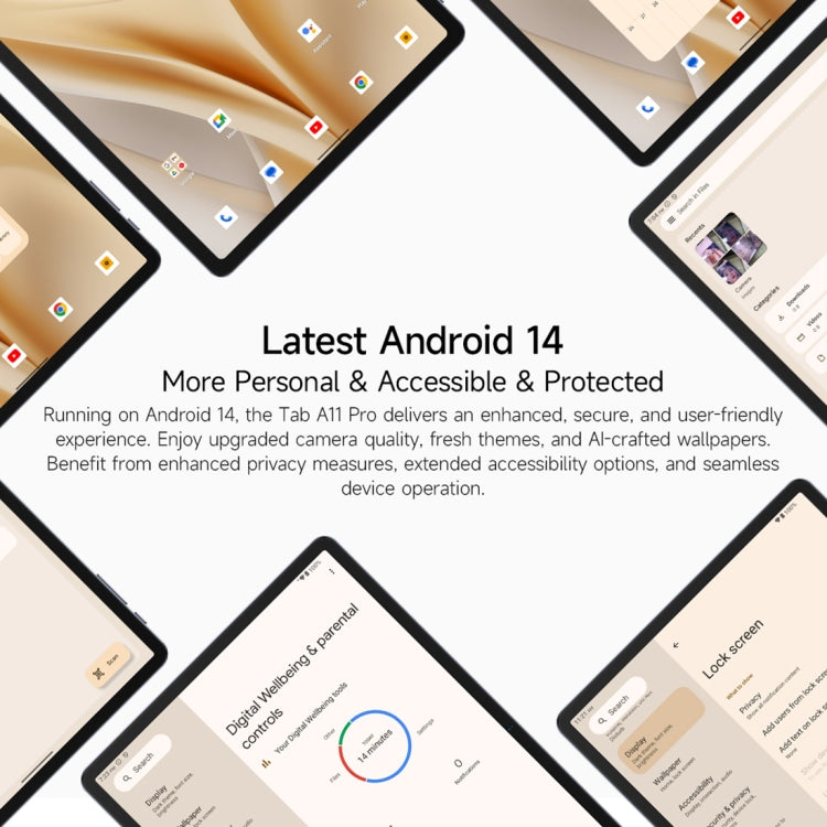[HK Warehouse] Ulefone Tab A11 Pro Tablet PC, 8GB+128GB, 11 inch Android 14 MediaTek Helio G99 Octa Core 4G Network, EU Plug(Space Gray) - Other by Ulefone | Online Shopping South Africa | PMC Jewellery | Buy Now Pay Later Mobicred