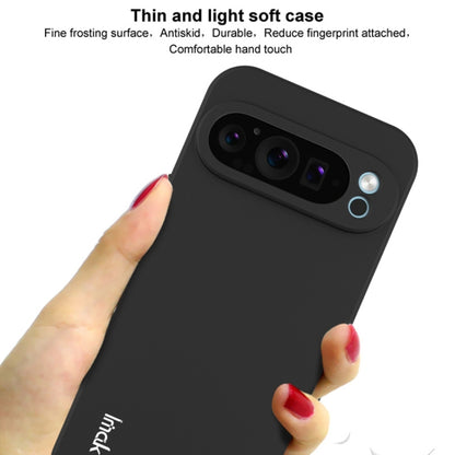 For Google Pixel 9 Pro XL IMAK UC-3 Series Shockproof Frosted TPU Phone Case(Black) - Google Cases by imak | Online Shopping South Africa | PMC Jewellery | Buy Now Pay Later Mobicred