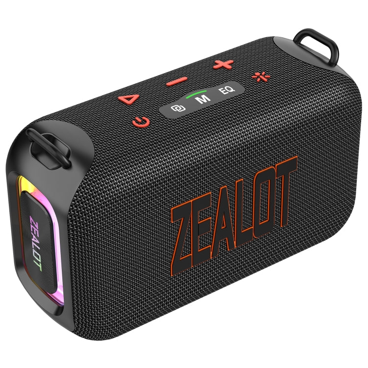 Zealot S85 50W Outdoor Waterproof Portable Bluetooth Speaker(Black) - Waterproof Speaker by ZEALOT | Online Shopping South Africa | PMC Jewellery | Buy Now Pay Later Mobicred