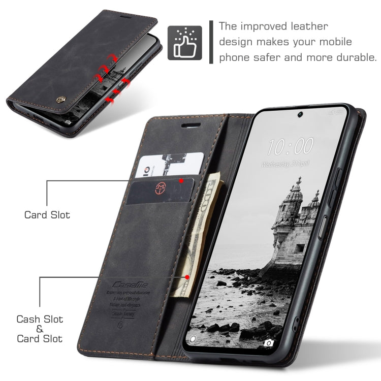 For Redmi 13 CaseMe 013 Multifunctional Horizontal Flip Leather Phone Case(Black) - Redmi 13 Cases by CaseMe | Online Shopping South Africa | PMC Jewellery | Buy Now Pay Later Mobicred