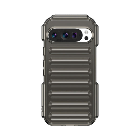 For Google Pixel 9 Pro Capsule Series Candy Color TPU Phone Case(Transparent Grey) - Google Cases by PMC Jewellery | Online Shopping South Africa | PMC Jewellery | Buy Now Pay Later Mobicred