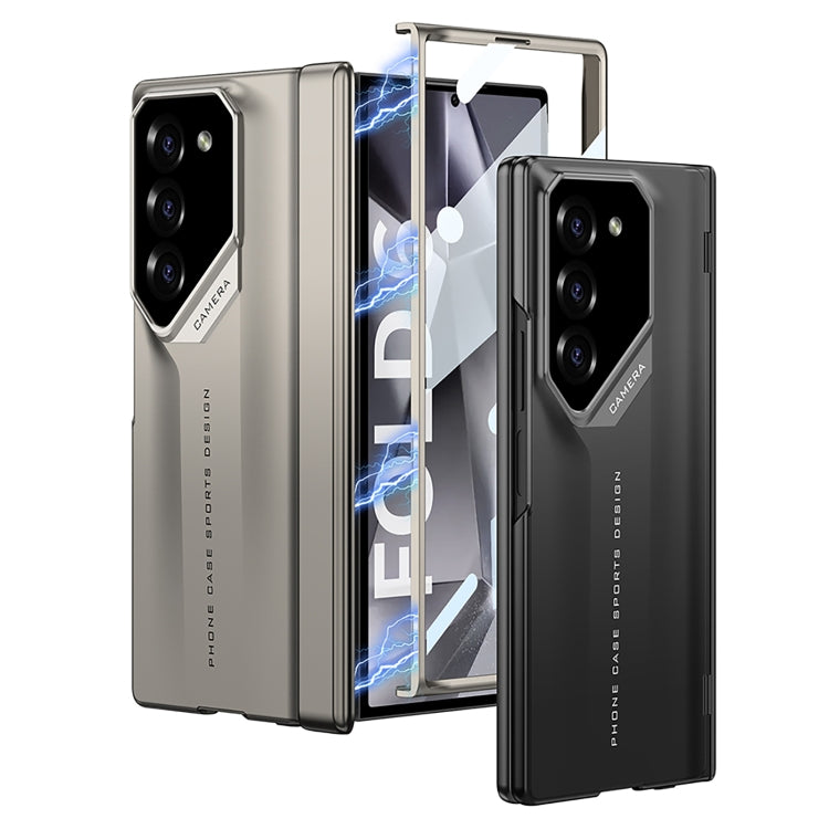 For Samsung Galaxy Z Fold6 GKK Integrated Folding Supercar Phone Case(Titanium Grey) - Galaxy Z Fold6 5G Cases by GKK | Online Shopping South Africa | PMC Jewellery | Buy Now Pay Later Mobicred