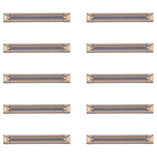 For Samsung Galaxy A25 SM-A256B 10pcs Motherboard LCD Display FPC Connector - Galaxy A Series Parts by PMC Jewellery | Online Shopping South Africa | PMC Jewellery | Buy Now Pay Later Mobicred