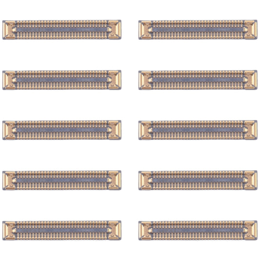 For Samsung Galaxy S24 SM-S921B 10pcs Motherboard LCD Display FPC Connector - Galaxy S Series Parts by PMC Jewellery | Online Shopping South Africa | PMC Jewellery | Buy Now Pay Later Mobicred