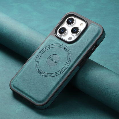 For iPhone 16 Plus Denior A13 Skin Feel MagSafe Phone Case(Blue) - iPhone 16 Plus Cases by Denior | Online Shopping South Africa | PMC Jewellery | Buy Now Pay Later Mobicred