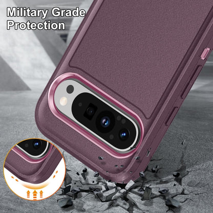 For Google Pixel 9 Pro Life Waterproof Rugged PC + Silicone Phone Case(Purple + Pink) - Google Cases by PMC Jewellery | Online Shopping South Africa | PMC Jewellery | Buy Now Pay Later Mobicred