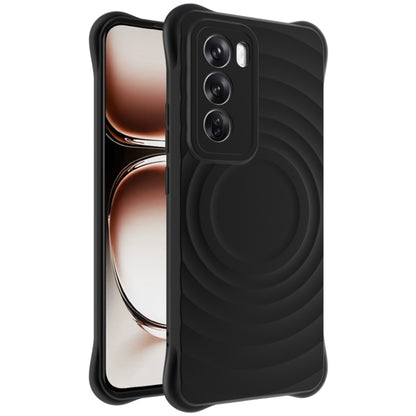 For OPPO Reno12 Global IMAK UC-6 Series Manbo Frosting Soft Phone Case(Black) - Reno12 Cases by imak | Online Shopping South Africa | PMC Jewellery | Buy Now Pay Later Mobicred