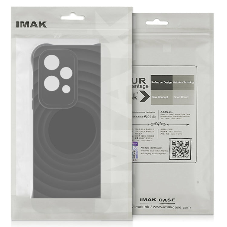 For OPPO Reno12 Global IMAK UC-6 Series Manbo Frosting Soft Phone Case(White) - Reno12 Cases by imak | Online Shopping South Africa | PMC Jewellery | Buy Now Pay Later Mobicred