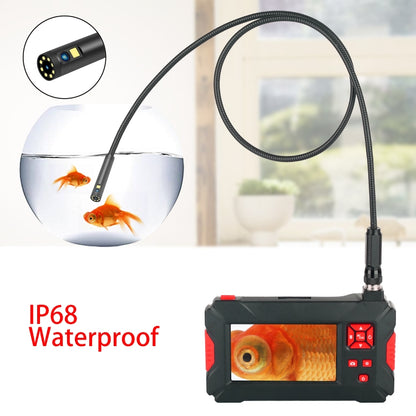 P30 8mm 1080P IP68 Waterproof 4.3 inch Screen Dual Camera Digital Endoscope, Length:3m Snake Tube(Black) -  by PMC Jewellery | Online Shopping South Africa | PMC Jewellery | Buy Now Pay Later Mobicred