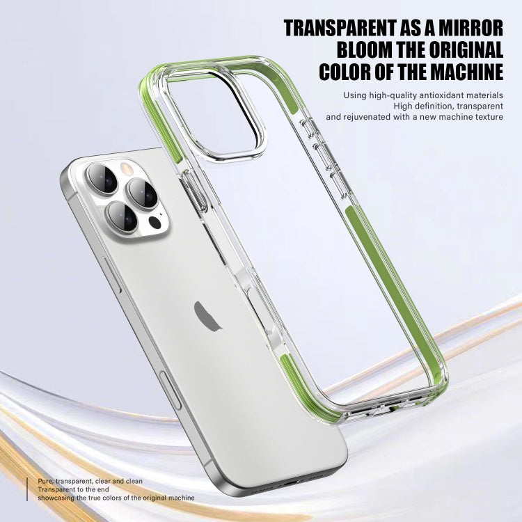 For iPhone 16 TPE Airbag TPU+ PC Full Coverage Phone Case(White) - iPhone 16 Cases by PMC Jewellery | Online Shopping South Africa | PMC Jewellery | Buy Now Pay Later Mobicred