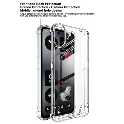 For Nothing CMF Phone 1 IMAK Space Shield PC + TPU Airbag Shockproof Phone Case(Transparent) - More Brand by imak | Online Shopping South Africa | PMC Jewellery | Buy Now Pay Later Mobicred