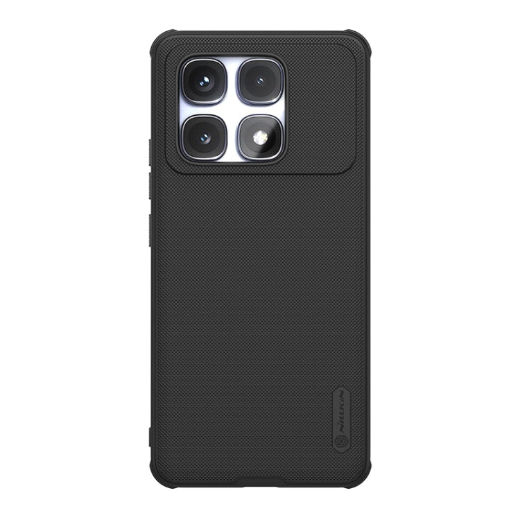 For Redmi K70 Ultra NILLKIN Frosted Shield Pro PC + TPU Phone Case(Black) - Xiaomi Cases by NILLKIN | Online Shopping South Africa | PMC Jewellery | Buy Now Pay Later Mobicred