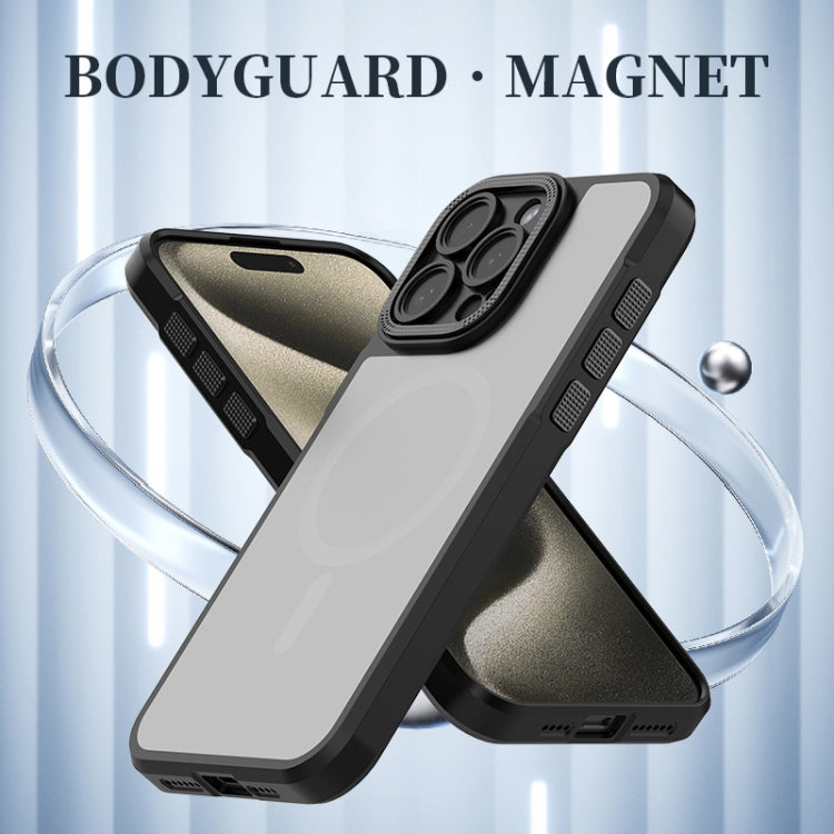 For iPhone 16 Plus Bodyguard MagSafe Magnetic Phone Case(Purple) - iPhone 16 Plus Cases by PMC Jewellery | Online Shopping South Africa | PMC Jewellery | Buy Now Pay Later Mobicred