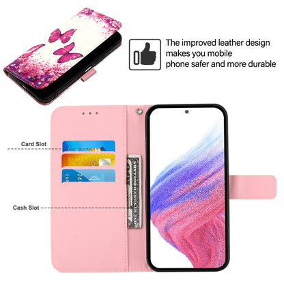 For Redmi K70 Ultra 5G Global 3D Painting Horizontal Flip Leather Phone Case(Rose Butterfly) - Xiaomi Cases by PMC Jewellery | Online Shopping South Africa | PMC Jewellery | Buy Now Pay Later Mobicred