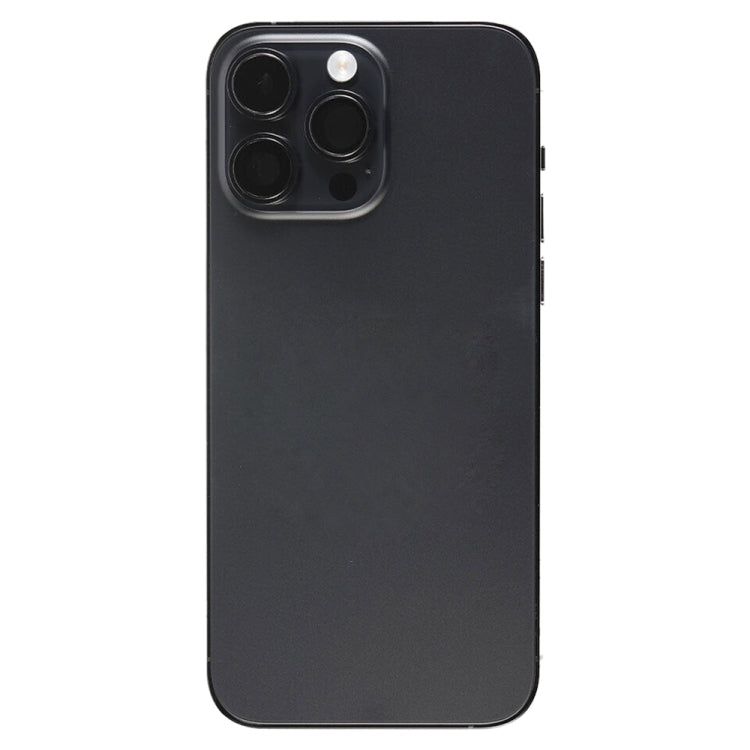 For iPhone 14 Pro Max Battery Back Cover Assembly, Version:CE EU Version(Black) - Back Cover by PMC Jewellery | Online Shopping South Africa | PMC Jewellery | Buy Now Pay Later Mobicred