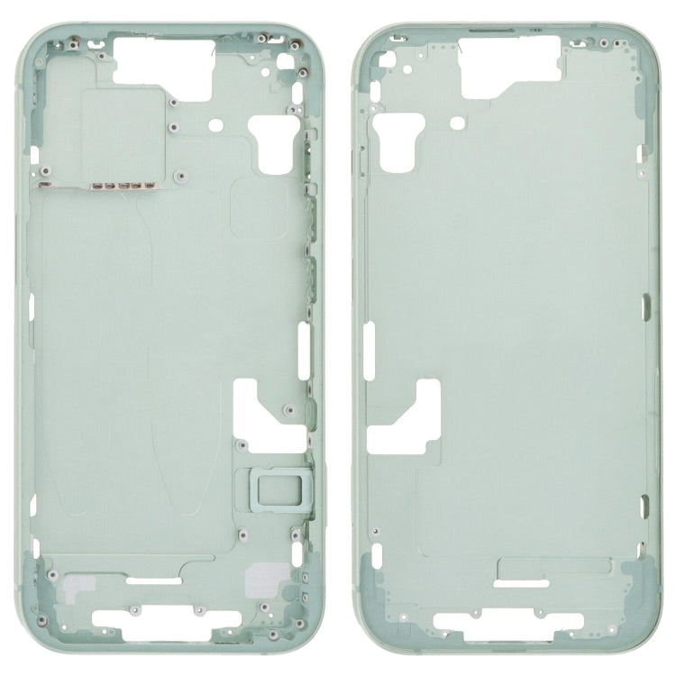 For iPhone 15 Middle Frame Bezel Plate with Side Keys + Card Tray, Version:US Version(Green) - LCD Related Parts by PMC Jewellery | Online Shopping South Africa | PMC Jewellery | Buy Now Pay Later Mobicred