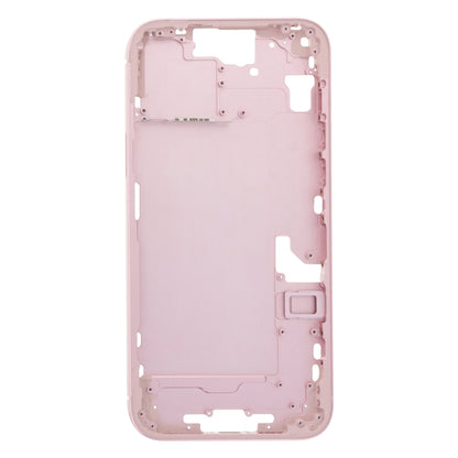 For iPhone 15 Plus Middle Frame Bezel Plate with Side Keys + Card Tray, Version:CE EU Version(Pink) - LCD Related Parts by PMC Jewellery | Online Shopping South Africa | PMC Jewellery | Buy Now Pay Later Mobicred