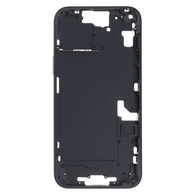 For iPhone 15 Plus Middle Frame Bezel Plate with Side Keys + Card Tray, Version:China Version(Black) - LCD Related Parts by PMC Jewellery | Online Shopping South Africa | PMC Jewellery | Buy Now Pay Later Mobicred