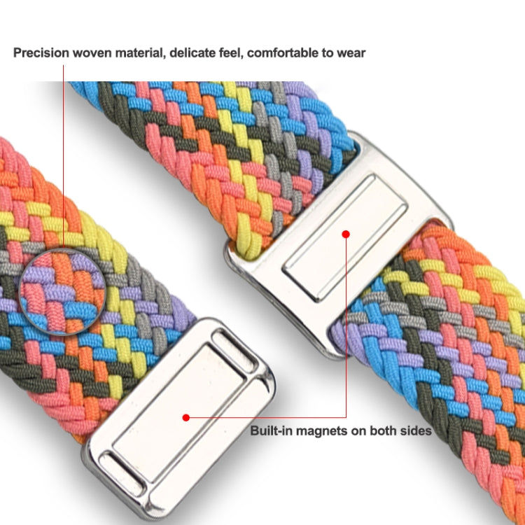 For Samsung Galaxy Watch Ultra 47mm Nylon Loop Magnetic Buckle Watch Band(Violets) - Watch Bands by PMC Jewellery | Online Shopping South Africa | PMC Jewellery | Buy Now Pay Later Mobicred