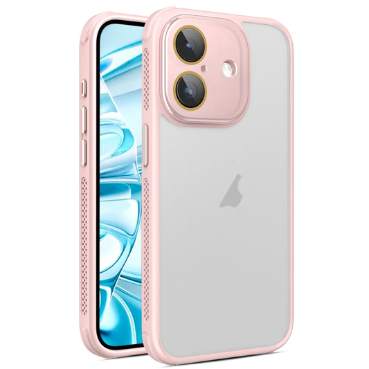 For iPhone 16 Plus Side Cooling Skin Feel Frosted Phone Case(Pink) - iPhone 16 Plus Cases by PMC Jewellery | Online Shopping South Africa | PMC Jewellery | Buy Now Pay Later Mobicred