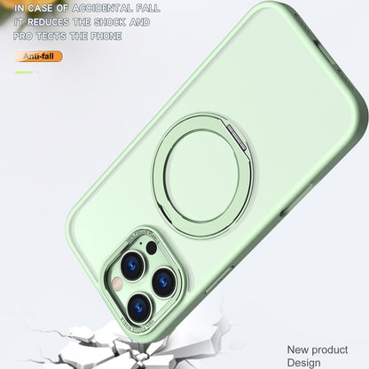 For iPhone 16 Pro Wing Series MagSafe Magnetic Ring Holder Phone Case(Avocado Green) - iPhone 16 Pro Cases by PMC Jewellery | Online Shopping South Africa | PMC Jewellery | Buy Now Pay Later Mobicred