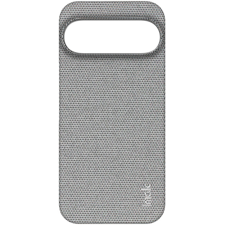 For Google Pixel 9 Pro XL imak Ruiyi Series Cloth Texture PU + PC Phone Case(Light Grey) - Google Cases by imak | Online Shopping South Africa | PMC Jewellery | Buy Now Pay Later Mobicred