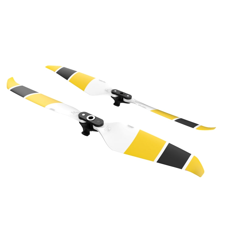 2 Pairs Sunnylife 7238F-3C For DJI Mavic Air 2 Double-sided Three-color Low Noise Quick-release Propellers(Black Yellow White) - DIY Propeller by Sunnylife | Online Shopping South Africa | PMC Jewellery | Buy Now Pay Later Mobicred