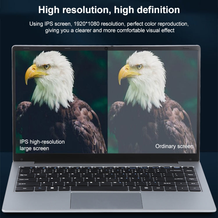 14 inch Windows 11 Laptop, 16GB+1TB, Gen 4th Intel Core i5 CPU, 180 Degree Rotation Axis(Silver) - Others by PMC Jewellery | Online Shopping South Africa | PMC Jewellery | Buy Now Pay Later Mobicred