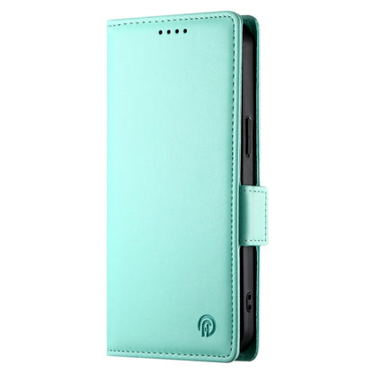 For Redmi K70 Ultra Side Buckle Magnetic Frosted Leather Phone Case(Mint Green) - Xiaomi Cases by PMC Jewellery | Online Shopping South Africa | PMC Jewellery | Buy Now Pay Later Mobicred