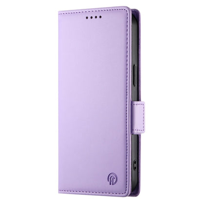 For Redmi K70 Ultra Side Buckle Magnetic Frosted Leather Phone Case(Purple) - Xiaomi Cases by PMC Jewellery | Online Shopping South Africa | PMC Jewellery | Buy Now Pay Later Mobicred