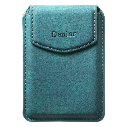 Denior V12 MagSafe Magnetic Phone PU Card Sleeve(Blue) - Others Accessories by Denior | Online Shopping South Africa | PMC Jewellery | Buy Now Pay Later Mobicred