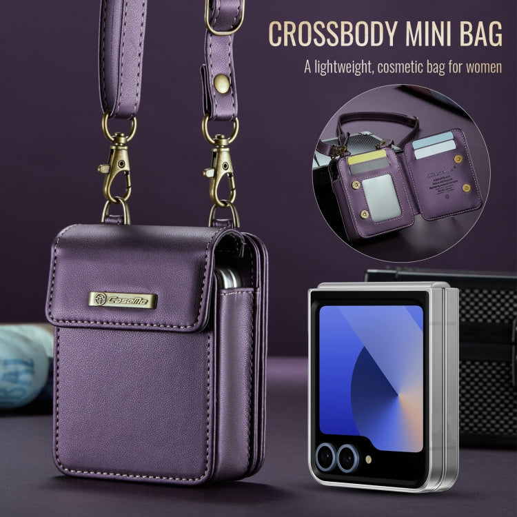 For Samsung Z Flip Series CaseMe Me50 Mini Lanyard Universal Bag(Purple) - Galaxy Z Flip6 5G Cases by CaseMe | Online Shopping South Africa | PMC Jewellery | Buy Now Pay Later Mobicred