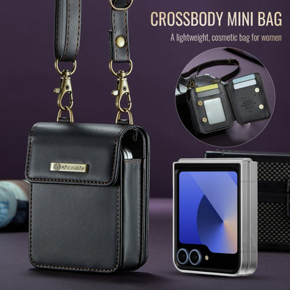 For Samsung Z Flip Series CaseMe Me50 Mini Lanyard Universal Bag(Black) - Galaxy Z Flip6 5G Cases by CaseMe | Online Shopping South Africa | PMC Jewellery | Buy Now Pay Later Mobicred