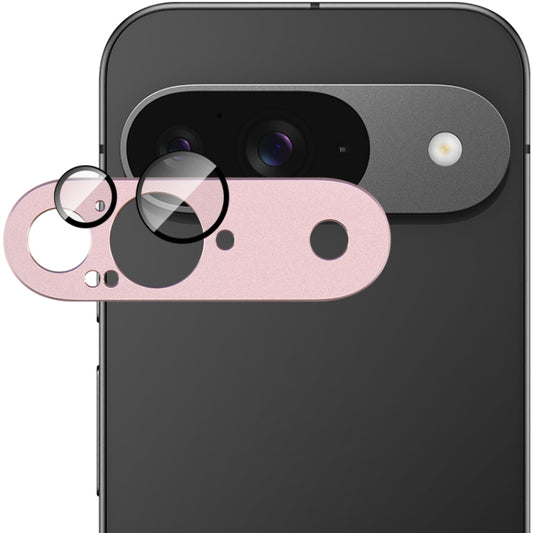 For Google Pixel 9 IMAK Metal Armor Premium Camera Protector Film(Pink) - Other by imak | Online Shopping South Africa | PMC Jewellery | Buy Now Pay Later Mobicred