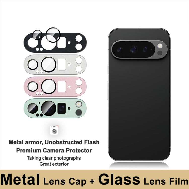 For Google Pixel 9 Pro IMAK Metal Armor Premium Camera Protector Film(Black) - Other by imak | Online Shopping South Africa | PMC Jewellery | Buy Now Pay Later Mobicred