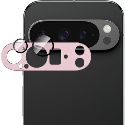 For Google Pixel 9 Pro XL IMAK Metal Armor Premium Camera Protector Film(Pink) - Other by imak | Online Shopping South Africa | PMC Jewellery | Buy Now Pay Later Mobicred