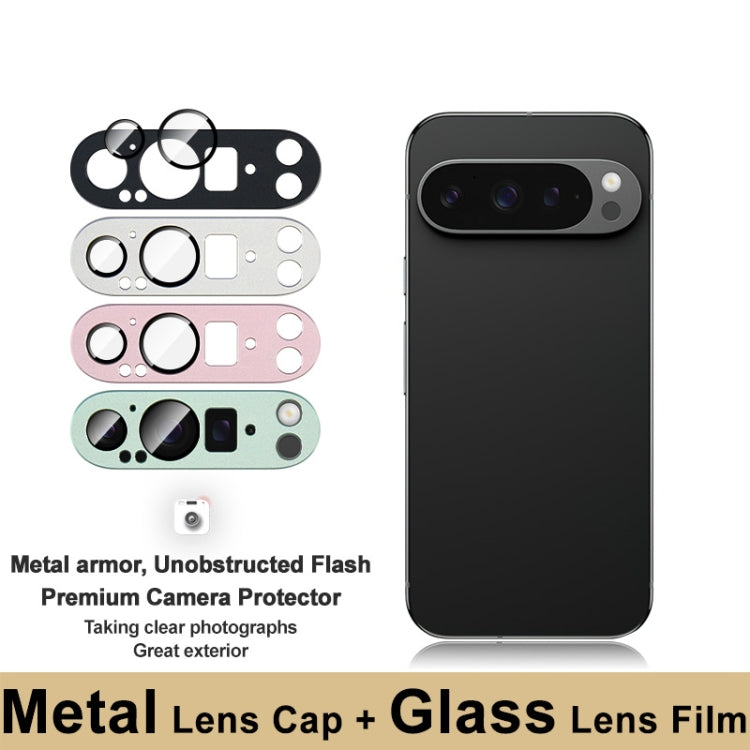 For Google Pixel 9 Pro XL IMAK Metal Armor Premium Camera Protector Film(Green) - Other by imak | Online Shopping South Africa | PMC Jewellery | Buy Now Pay Later Mobicred