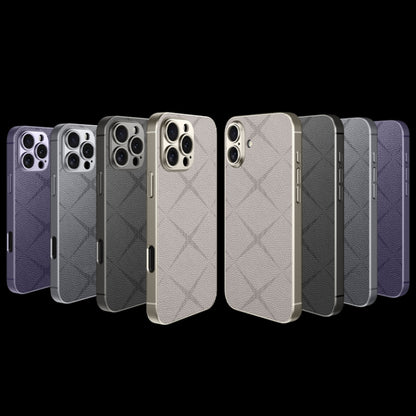 For iPhone 16 GKK Asterism Metal Paint Skin Feel Leather Full Coverage Phone Case(Purple) - iPhone 16 Cases by GKK | Online Shopping South Africa | PMC Jewellery | Buy Now Pay Later Mobicred