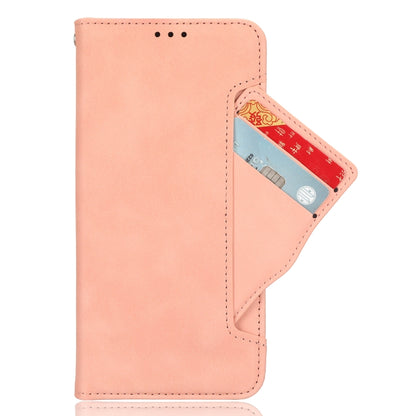 For Redmi K70 Ultra Skin Feel Calf Texture Card Slots Leather Phone Case(Pink) - Xiaomi Cases by PMC Jewellery | Online Shopping South Africa | PMC Jewellery | Buy Now Pay Later Mobicred