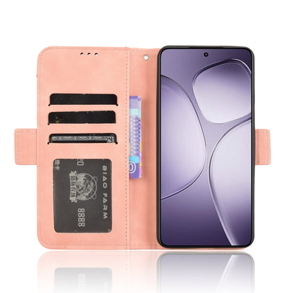 For Redmi K70 Ultra Skin Feel Calf Texture Card Slots Leather Phone Case(Pink) - Xiaomi Cases by PMC Jewellery | Online Shopping South Africa | PMC Jewellery | Buy Now Pay Later Mobicred