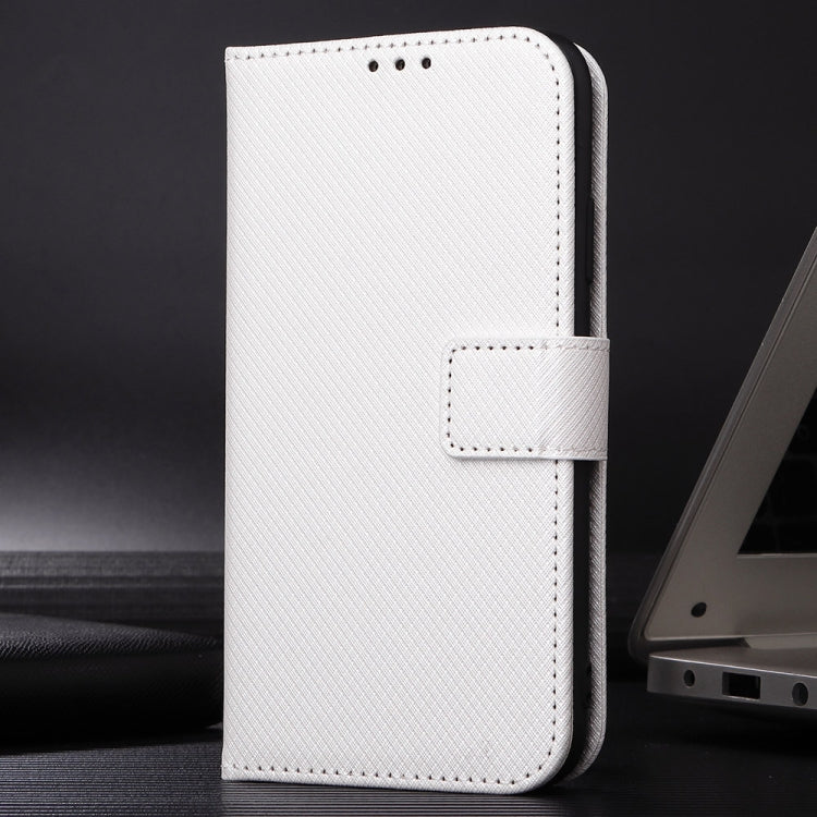 For Redmi K70 Ultra Diamond Texture Leather Phone Case(White) - Xiaomi Cases by PMC Jewellery | Online Shopping South Africa | PMC Jewellery | Buy Now Pay Later Mobicred